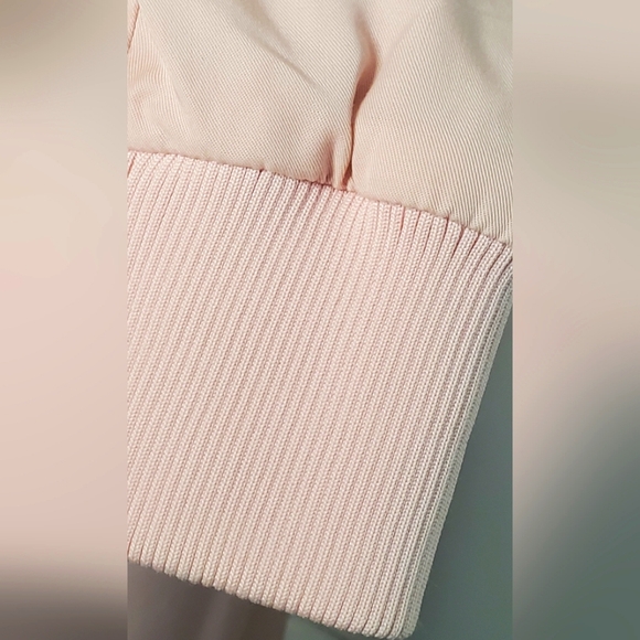 THE EDIT by Seventeen-size L- lined pink long Jacket-closes with zipper at front - Picture 8 of 11